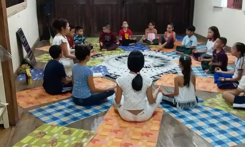 Yoga class
